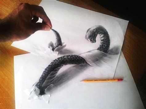 Incredible 3D Pencil Drawings-0 – Fubiz Media