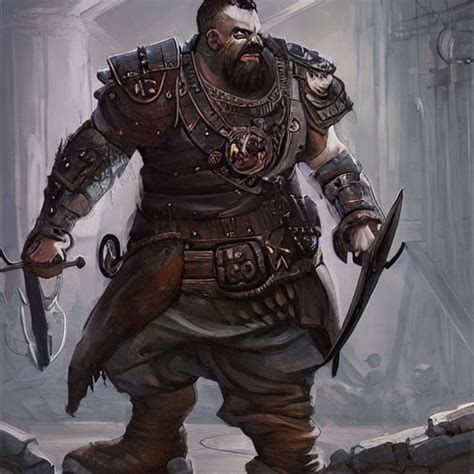 Prompthunt Artwork Of A Dark Fantasy Blacksmith Strongman In His Sword