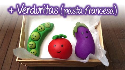 Verduras De Pasta Francesa Parte 2 Cold Porcelain Vegetables YouTube