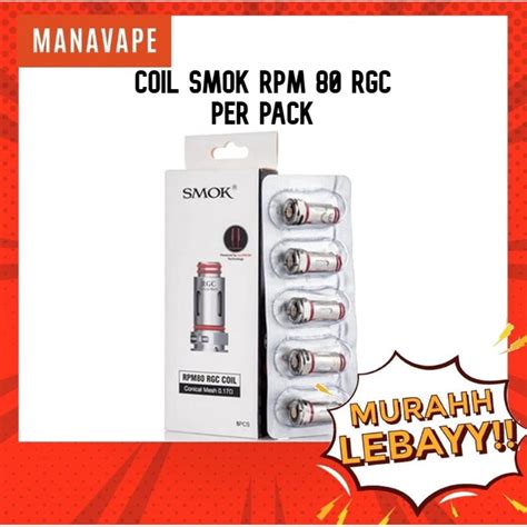 Jual Coil Smok Rpm Rgc Authentic Per Pack Shopee Indonesia