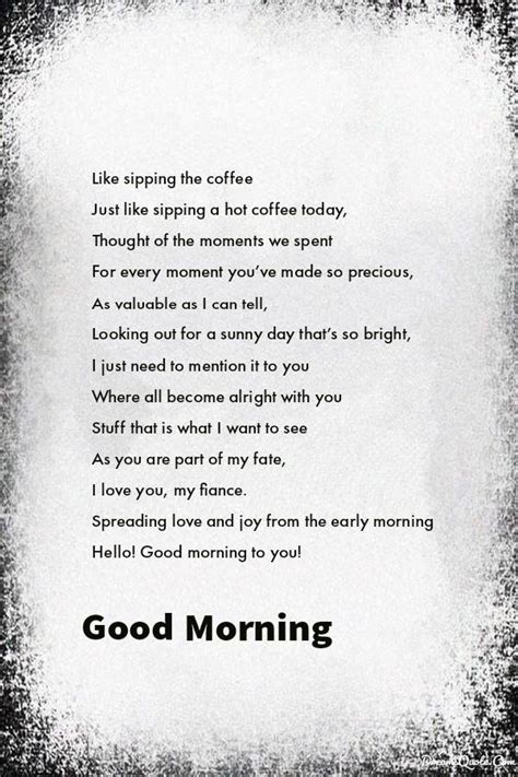 Short Good Morning Love Poems For Her | Sitedoct.org