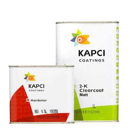 Kapci 3100 2k Ms Matt Clearcoat Advanced Paints