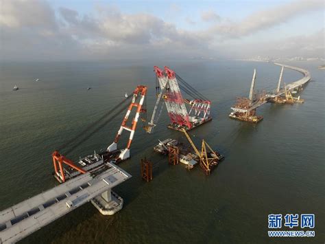 Unen con éxito el puente Hong KongZhuhaiMacao