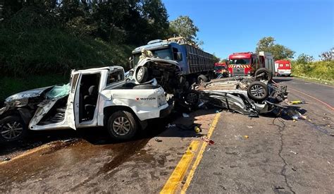 Motorista de caminhão que causou acidente 5 mortes paga fiança de R