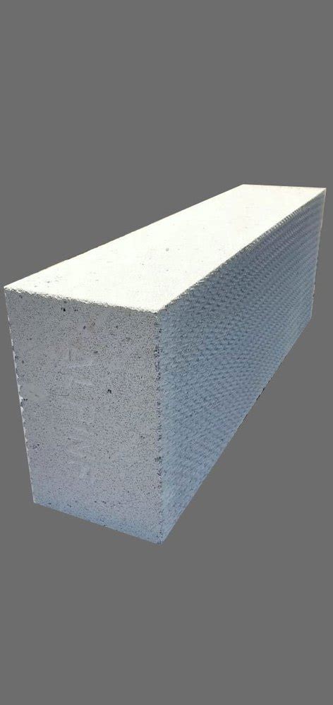 Autoclaved Aerated Concrete Rectangular Alpine Gray Aac Block For