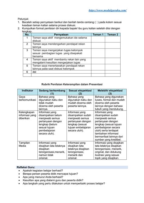 Modul Ajar Ipa Kelas Smp Bab Gerak Dan Gaya A Gerak Benda Pdf