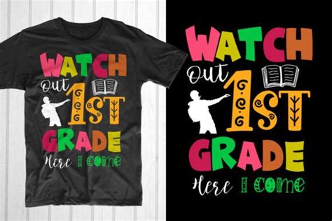 8 Back To School Shirt Slogans Designs & Graphics