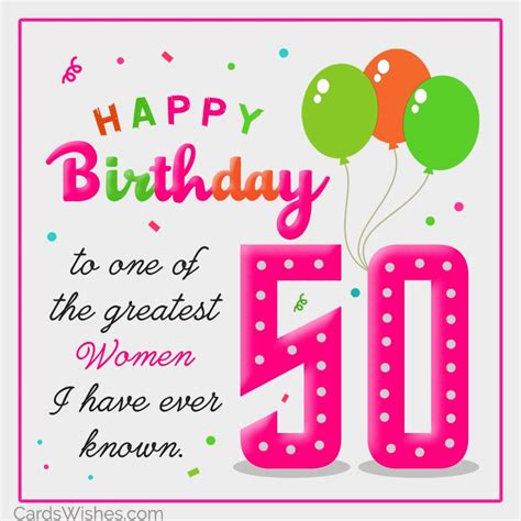 50th Birthday Wishes And Messages 47 Off