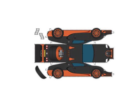 Bugatti Papercraft Template Sale Opci