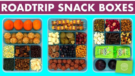 Good Snacks For Road Trips