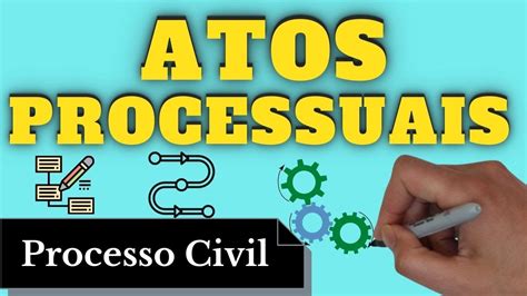 Atos Processuais Processo Civil Resumo Completo YouTube