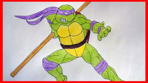 Donatello Ninja Turtle Drawing at GetDrawings | Free download