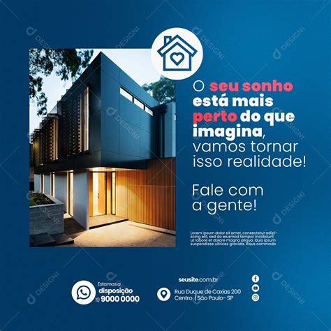 Construtora Social Media Psd Editável Download Designi