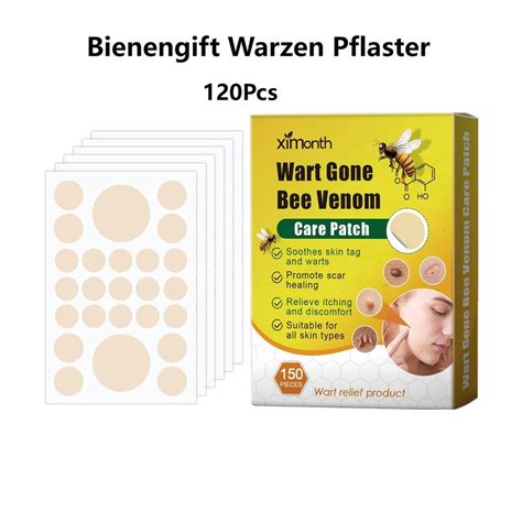 Bienengift Warzen Pflaster Hautpflege Warzen Entferner Patch Skin Tag