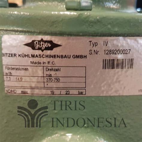 Compressor Bitzer Open Type Iv Sentra Indoklima