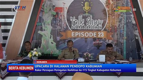 Rakor Persiapan Peringatan Harkitnas Ke 115 Tingkat Kabupaten Kebumen