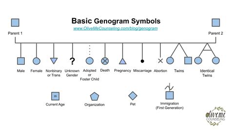 How To Make A Genogram Oliveme Counseling PELAJARAN