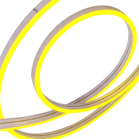 Neon Led Strip Light Ip V W Mm L Yellow M Roll Zenit Led