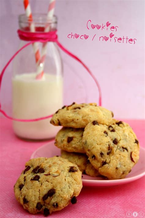 Cookies Chocolat Noisettes Amandine Cooking