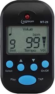 Metrónomo electrónico mini sintonizador de metrónomo digital