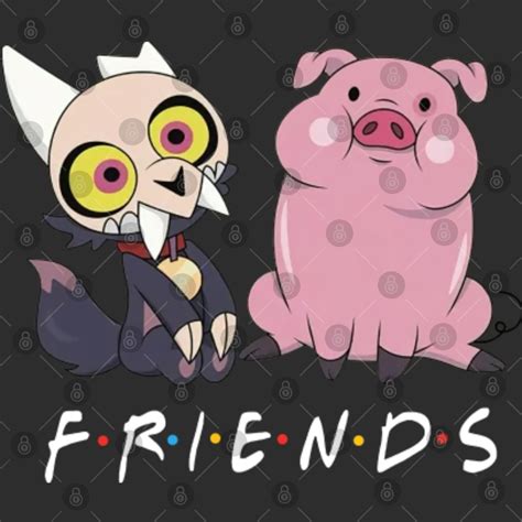 Disney Channel Gravity Falls Waddles And King The Owl House Friends House