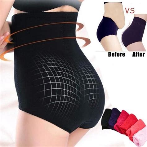 Buy Seamless Women Shapers High Waist Slimming Tummy Control Knickers