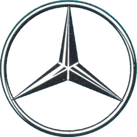 Mercedes Logo, Fractal Mercedes Logo, #15012