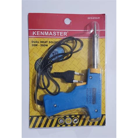 Jual SOLDER LISTRIK 20W 200W KENMASTER SOLDER DUAL HEAT KENMASTER