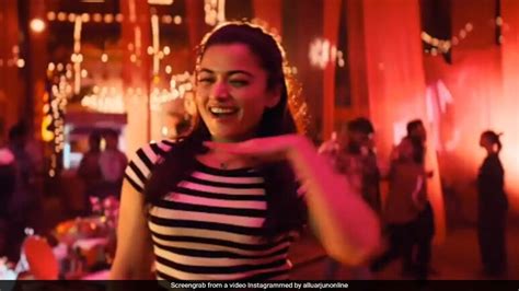 Pushpa 2 The Couple Song Teaser Rashmika Mandanna Recreating Allu