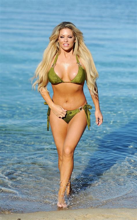 BIANCA GASCOIGNE In Bikini At A Beach In Tenerife 02 11 2017 HawtCelebs