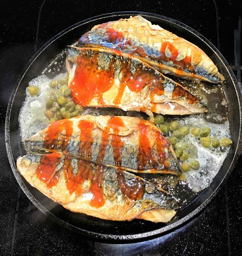 Sticky Mackerel Fillet Recipe Cuisine Fiend