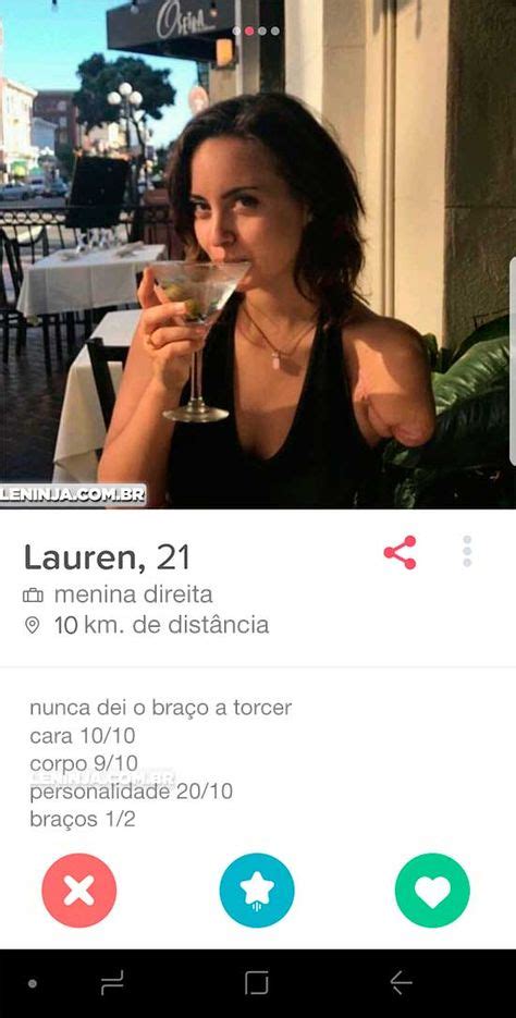 O melhor perfil de Tinder que verá hoje Piadas Memes e Melhores memes