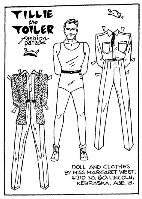 Mostly Paper Dolls Too Paper Dolls From Tillie The Toiler