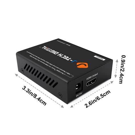 J Tech Digital HDMI Extender 1x8 1080p 60Hz 164ft