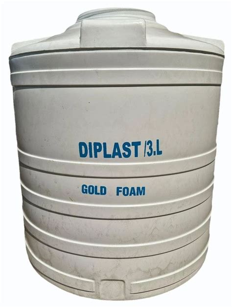 White Diplast Triple Layered Water Tanks 1000 L At Rs 6050 Piece In