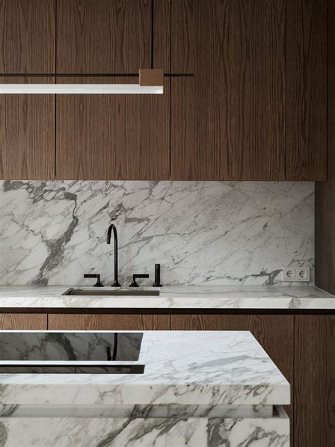 5 Minimalist Marble And Wood Kitchens Best Home Decor