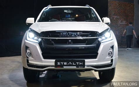 Isuzu D Max Stealth Silky White Pearl Malaysia Exterior Bm