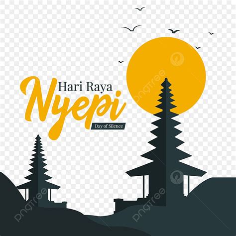 Selamat Hari Raya Vector Art Png Selamat Hari Raya Nyepi Silence Day