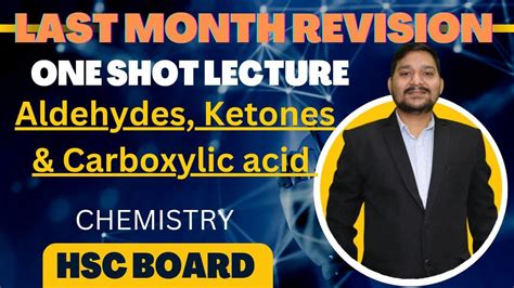 Lmr Series Aldehydes Ketones And Carboxylic Acid One Shot Lecture