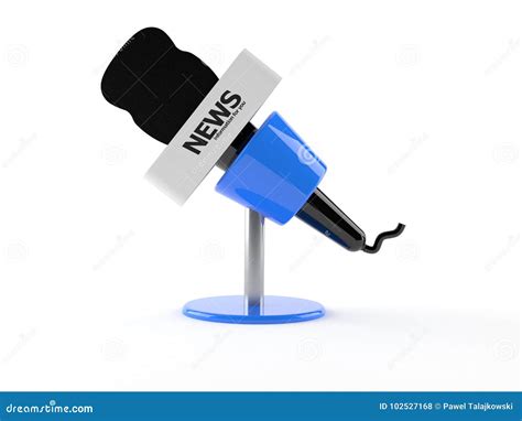 Microphone News Television Icon Vector Flat Modern Vector