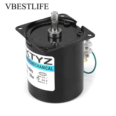 Aliexpress Buy 68KTYZ AC Synchronous Motor 220V 28W 2 5 20 30