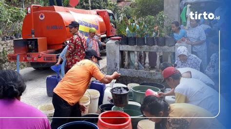 Bpbd Cilacap Salurkan Tangki Air Untuk Desa Yang Kekeringan