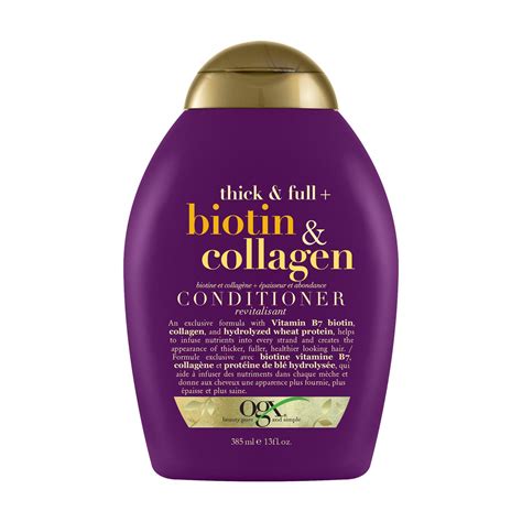 Ogx Thick Full Biotin Collagen Conditioner Walmart Canada