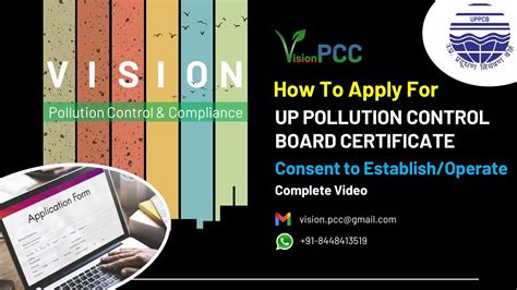 Apply For State Pollution Board Noc Certificate Cte Cto Vision