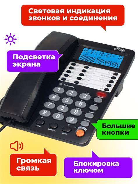Телефон Стационарный с Определителем купить на OZON по низкой цене