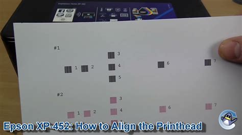 Epson Expression Home Xp Xp How To Do Print Head Alignment