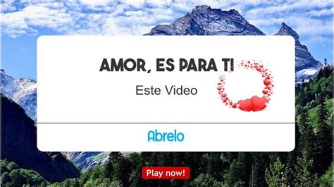 An Advertisement With The Words Amr Ess Para It And Mountains In The