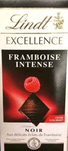 Winners Lindt Excellence Framboise Intense Noir G