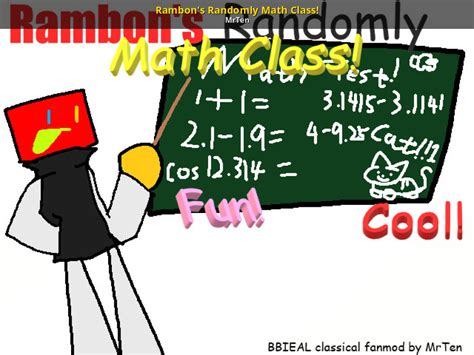 Rambon S Randomly Math Class [baldi S Basics] [mods]