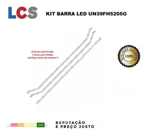 Kit Barra Led Samsung Un39fh5205g Un39fh5003g Novo C Nf MercadoLivre